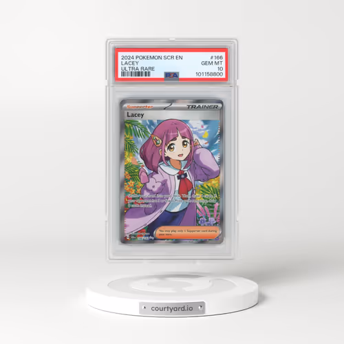 2024 Pokémon Scr EN-Stellar Crown #166 Lacey - Ultra Rare (PSA 10 GEM MINT)