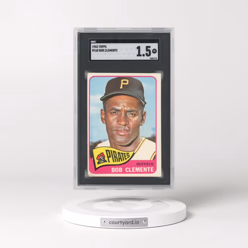 1965 Topps #160 Bob Clemente (SGC 1.5 FR)