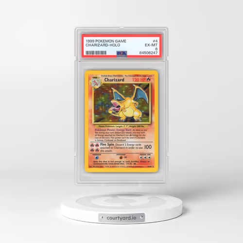 1999 Pokémon Game #4 Charizard - Holo (PSA 6 EX-MT)