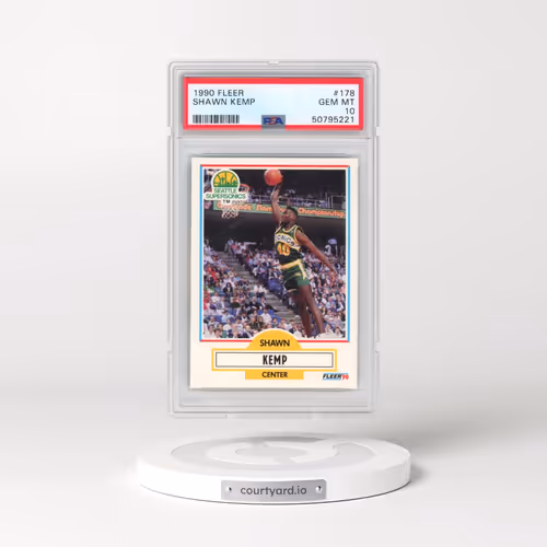 1990 Fleer #178 Shawn Kemp (PSA 10 GEM MINT)