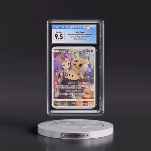 2019 Dream League #058/049 Mimikyu - Character Rare (CGC 10 GEM MINT)