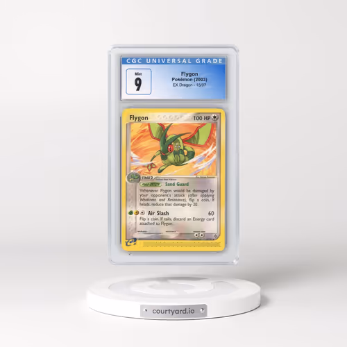 2003 Pokémon EX Dragon #15 Flygon (CGC 9 MINT)