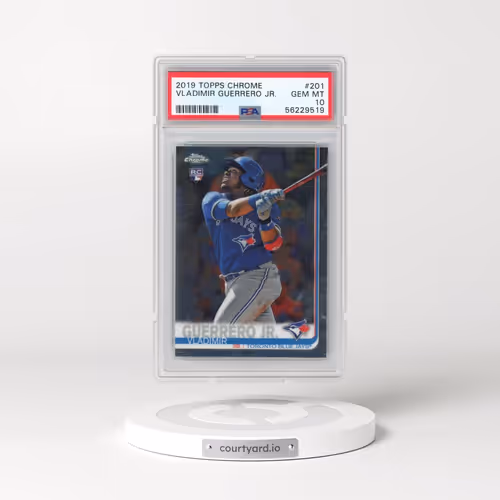2019 Topps Chrome #201 Vladimir Guerrero Jr. (PSA 10 GEM MINT)