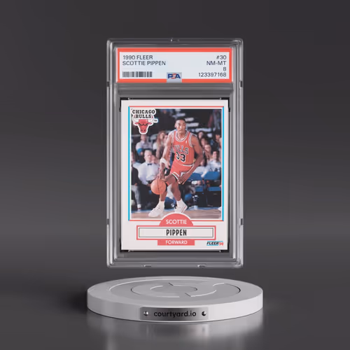 1990 Fleer #30 Scottie Pippen (PSA 8 NM-MT)