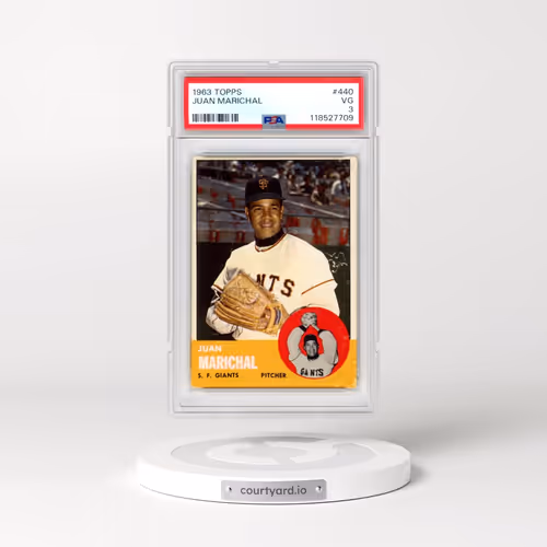 1963 Topps #440 Juan Marichal (PSA 3 VG)