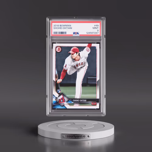 2018 Bowman #49 Shohei Ohtani (PSA 9 MINT)