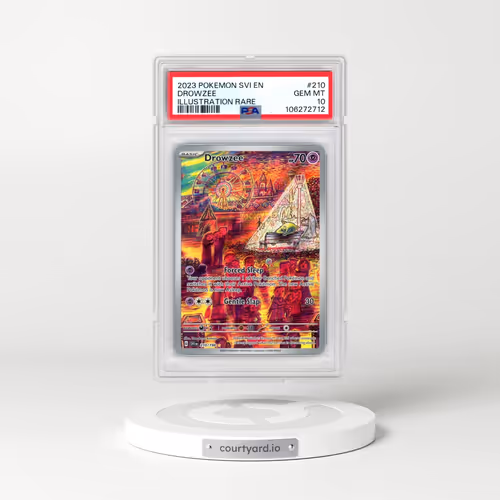 2023 Pokémon Svi EN-Scarlet & Violet #210 Drowzee - Illustration Rare (PSA 10 GEM MINT)