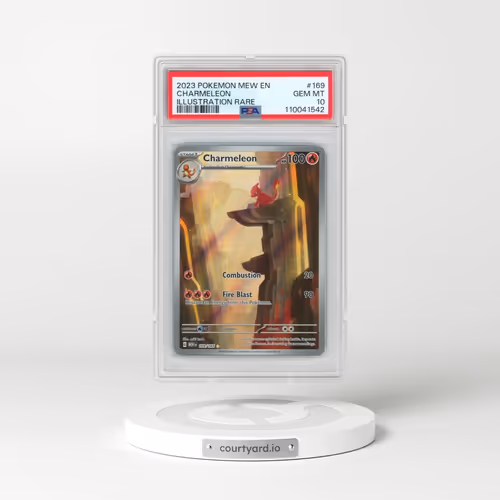2023 Pokémon Mew EN-151 #169 Charmeleon - Illustration Rare (PSA 10 GEM MINT)