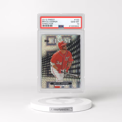 2013 Finest #100 Bryce Harper - Xfractor (PSA 10 GEM MINT)