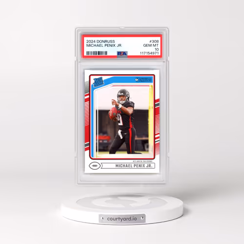 2024 Panini Donruss #308 Michael Penix Jr. (PSA 10 GEM MINT)