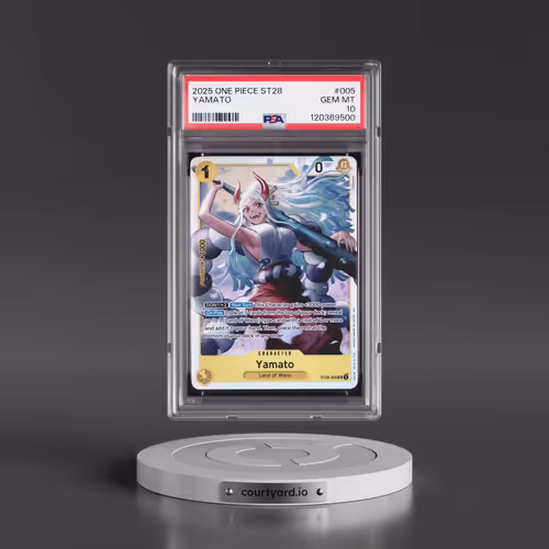 2025 One Piece Starter Deck ST28-Green/Yellow Yamato #005 Yamato (PSA 10 GEM MINT)