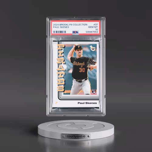 2024 Topps Brooklyn Collection #37 Paul Skenes (PSA 10 GEM MINT)