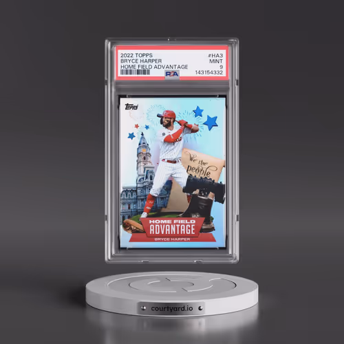 2022 Topps Home Field Advantage #HA3 Bryce Harper (PSA 9 MINT)