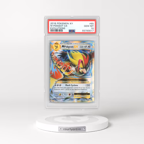 2016 Evolutions #65 M Pidgeot EX - Holo (PSA 10 GEM MINT)