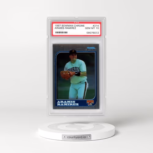 1997 Bowman Chrome #214 Aramis Ramirez (PSA 10 GEM MINT)