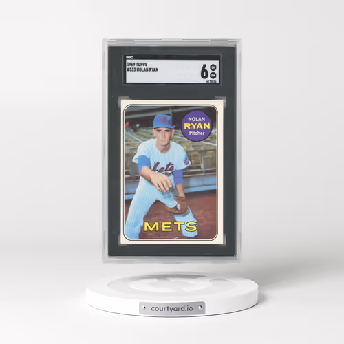 1969 Topps #533 Nolan Ryan (SGC 6 EX-MT)