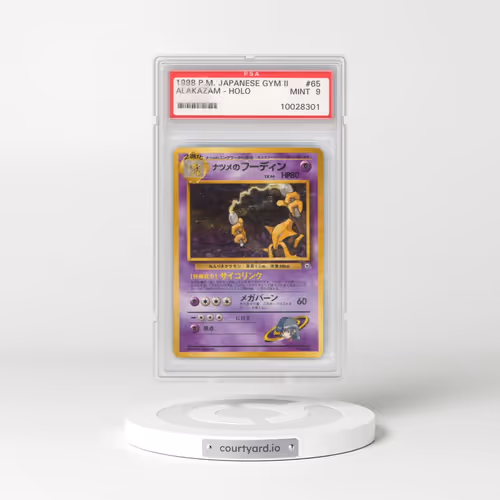1999 Pokémon Gym 2 #65 Sabrina's Alakazam - Holo (PSA 9 MINT)