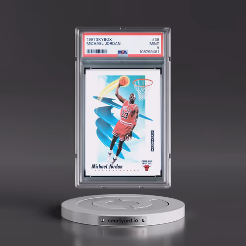 1991 Skybox #39 Michael Jordan (PSA 9 MINT)