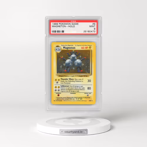 1999 Pokémon Game #9 Magneton - Holo (PSA 9 MINT)