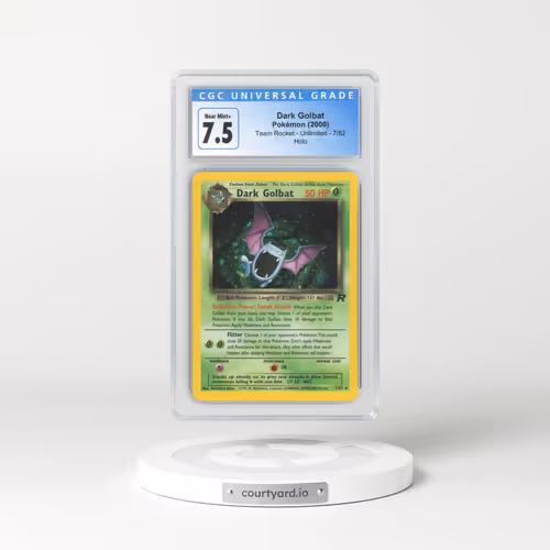 2000 Team Rocket #7 Dark Golbat - Holo (CGC 7.5 NM+)
