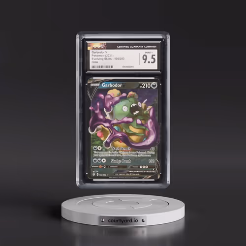 2021 Evolving Skies #100/203 Garbodor V - Holo (CGC 9.5 MINT+)
