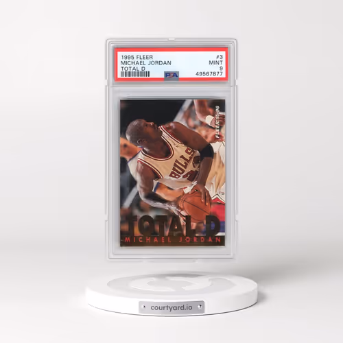 1995 Fleer Total D #3 Michael Jordan (PSA 9 MINT)