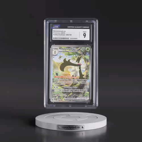 2023 Paldea Evolved - PAL EN #256/193 Meowscarada ex - Special Illustration Rare (Holo) (CGC 9 MINT)
