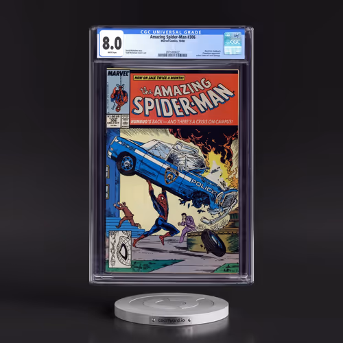 Amazing Spider-Man #306 CGC 8.0 White Pages (Marvel Comics, 10/88) - Universal