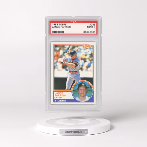 1983 Topps #285 Lance Parrish (PSA 9 MINT)