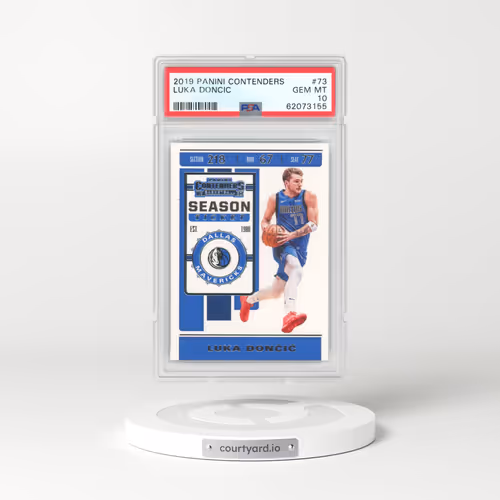 2019 Panini Contenders #73 Luka Doncic (PSA 10 GEM MINT)