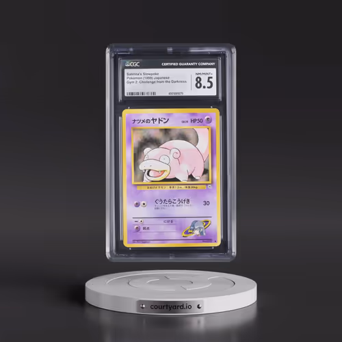 1999 Gym 2: Challenge from the Darkness Sabrina's Slowpoke (CGC 8.5 NM-MT+)