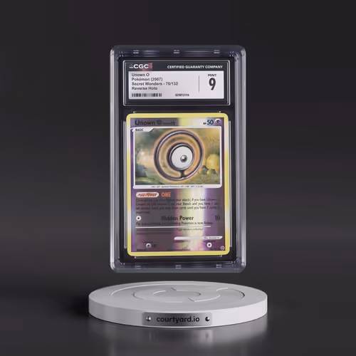 2007 Secret Wonders #70/132 Unown O - Reverse Holo (CGC 9 MINT)