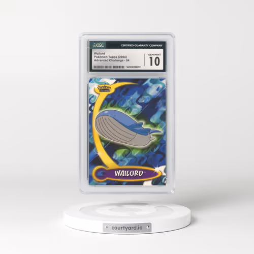 2004 Advanced Challenge #84 Wailord (CGC 10 GEM MINT)