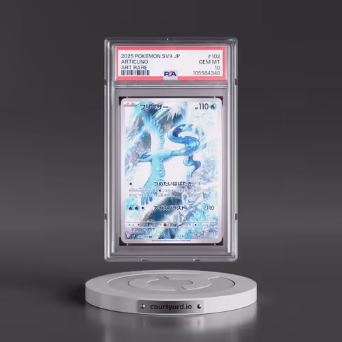 2025 Pokémon SV9-Battle Partners #102 Articuno - Art Rare (PSA 10 GEM MINT)