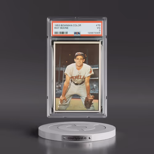 1953 Bowman Color #79 Ray Boone (PSA 3 VG)