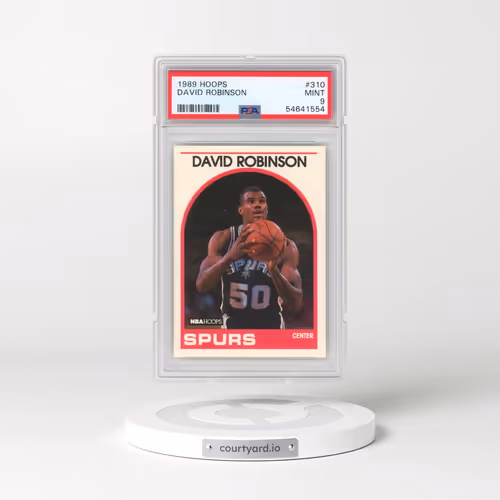 1989 Hoops #310 David Robinson (PSA 9 MINT)