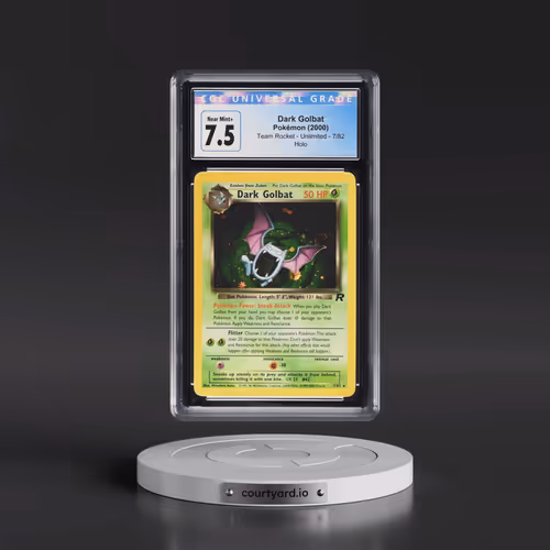 1999 Team Rocket #7/82 Dark Golbat - Holo (CGC 7.5 NM+)