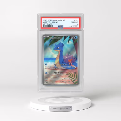 2025 Pokémon Sv9a-Heat Wave Arena #072 Misty's Lapras - Art Rare (PSA 10 GEM MINT)