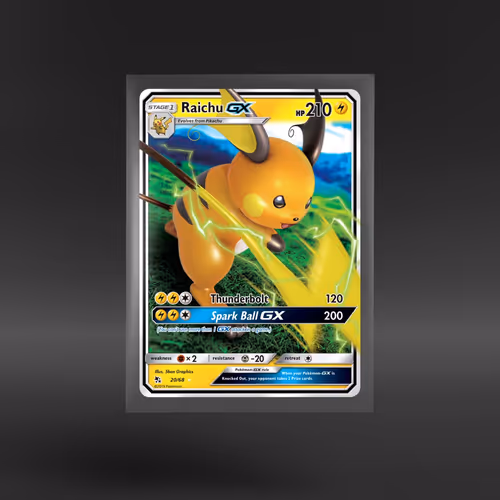 Hidden Fates #20/68 Raichu-GX