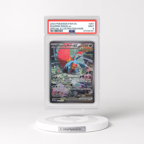2023 Paradox Rift - PAR EN #251 Roaring Moon ex - Special Illustration Rare (PSA 9 MINT)