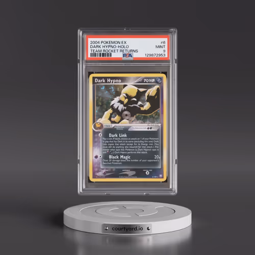 2004 Pokémon EX Team Rocket Returns #6 Dark Hypno - Holo (PSA 9 MINT)