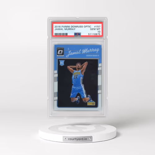 2016 Panini Donruss Optic #157 Jamal Murray (PSA 10 GEM MINT)