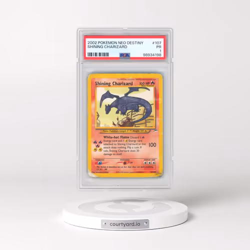 2002 Pokémon Neo Destiny #107 Shining Charizard - Holo (PSA 1 PR)