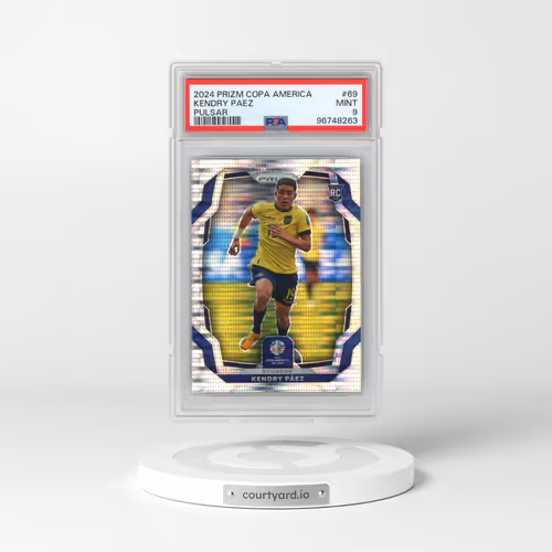2024 Panini Prizm Conmebol Copa America #69 Kendry Paez - Pulsar (PSA 9 MINT)