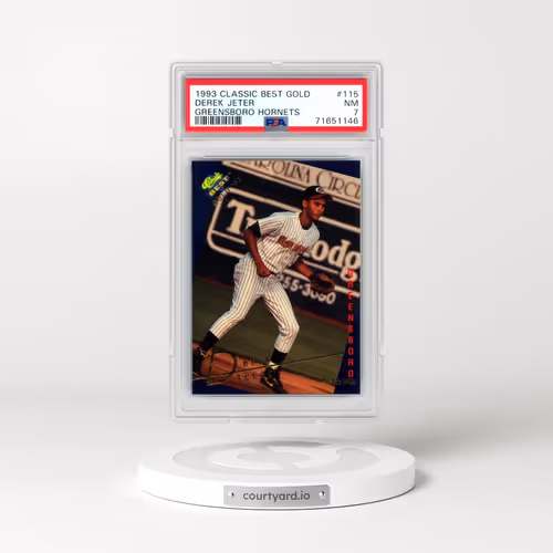 1993 Classic Best Gold #115 Derek Jeter - Greensboro Hornets (PSA 7 NM)