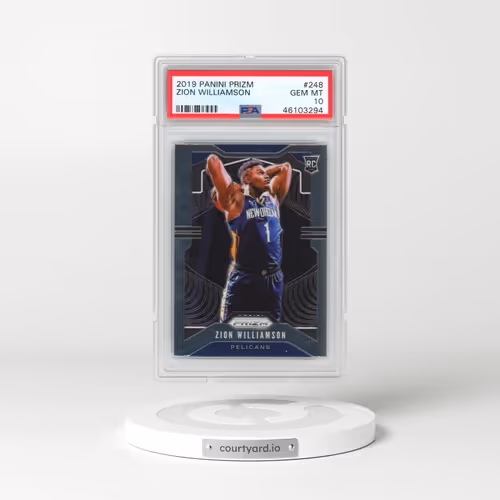 2019 Panini Prizm #248 Zion Williamson (PSA 10 GEM MINT)