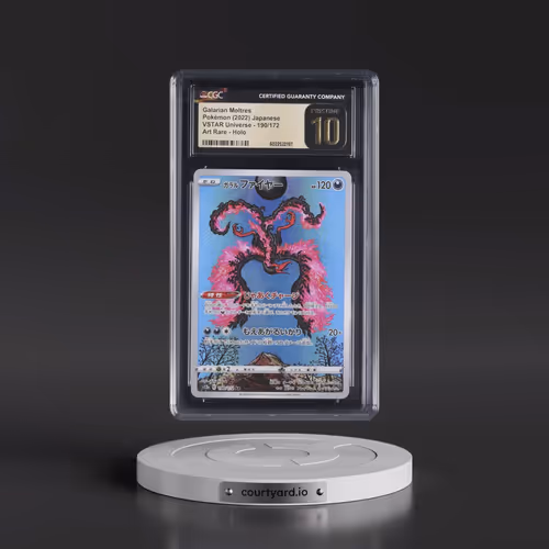 2022 VSTAR Universe #190/172 Galarian Moltres - Art Rare Holo (CGC 10 PRISTINE)