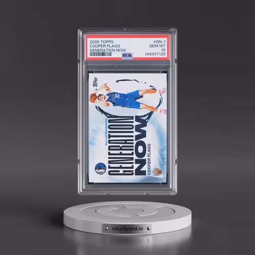 2025 Topps Generation Now #GN-1 Cooper Flagg (PSA 10 GEM MINT)
