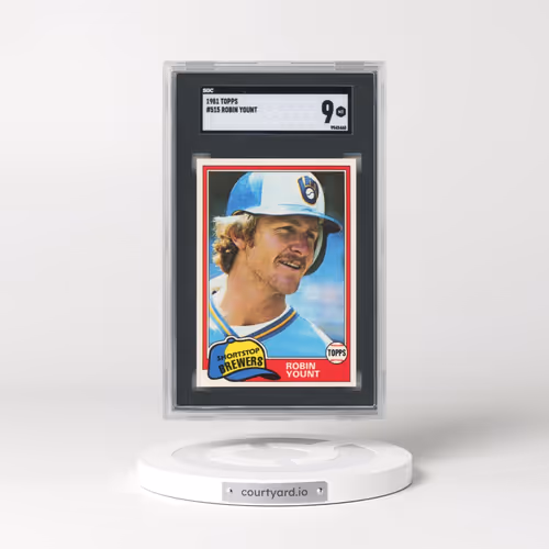 1981 Topps #515 Robin Yount (SGC 9 MINT)