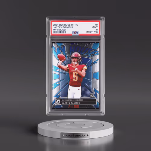 2024 Panini Donruss Optic My House! #9 Jayden Daniels (PSA 9 MINT)